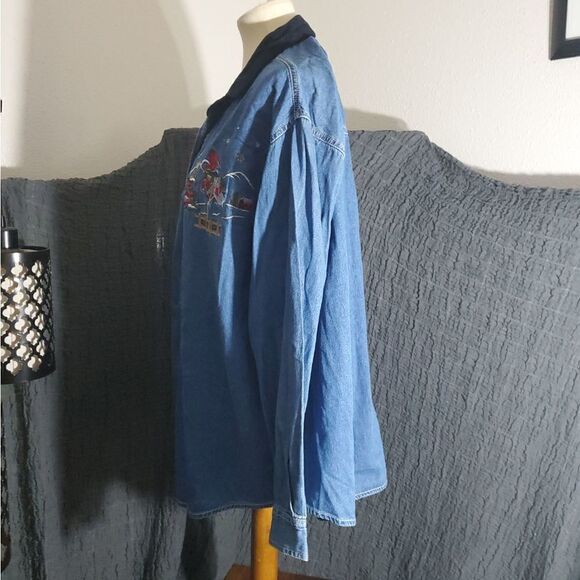 Basic Edition VTG Christmas Shirt Size XL - Picture 3 of 12